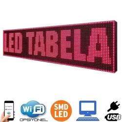 64x16 cm SMD LED Kayan Yazı Tabela