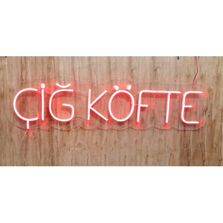 Çiğ Köfte Neon LED Tabela