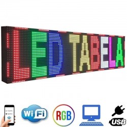 64x32 cm RGB LED Tabela