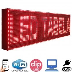 96x32 cm Dış Mekan LED Tabela