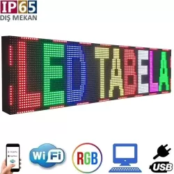 64x48 cm Wifi Özellikli RGB LED Renkli Tabela