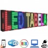 224x32 cm RGB LED Renkli Tabela